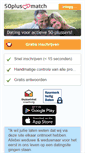 Mobile Screenshot of 50plusmatch.nl