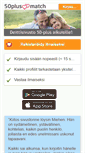 Mobile Screenshot of 50plusmatch.fi